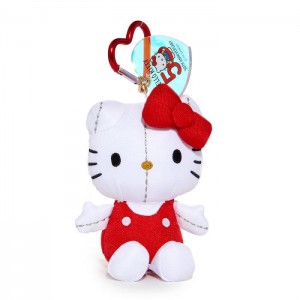 Red Hello Kitty Hello Kitty 50th Anniversary Plush Mascot (2018) | CA_HK72247