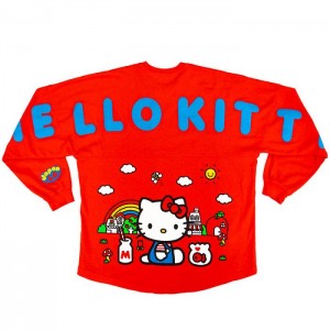 Red Hello Kitty Hello Kitty JapanLA Classic Spirit Jersey | CA_HK13459