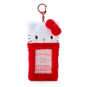 Red Hello Kitty Hello Kitty Plush ID Card Holder | CA_HK83714