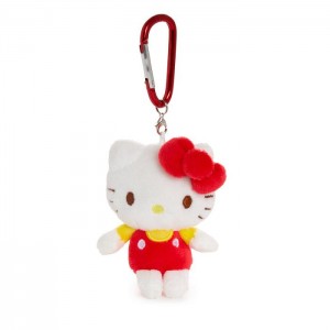 Red Hello Kitty Hello Kitty Plush Mascot Carabiner | CA_HK21783