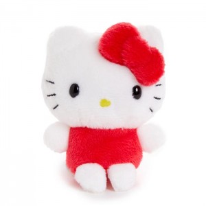 Red Hello Kitty Hello Kitty Plush Pencil Topper | CA_HK83933