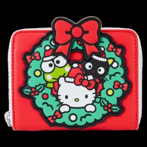 Red Hello Kitty Hello Kitty and Friends x Loungefly Winter Wonderland Zip | CA_HK54215