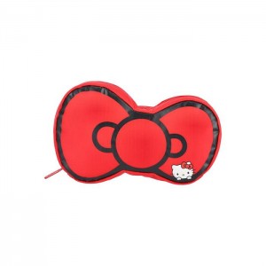 Red Hello Kitty Hello Kitty x LeSportsac Ribbon Cosmetic Clutch (Style Essential) | CA_HK38539