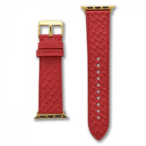 Red Hello Kitty Hello Kitty x Sonix Red Bow Leather Watch Band | CA_HK94525