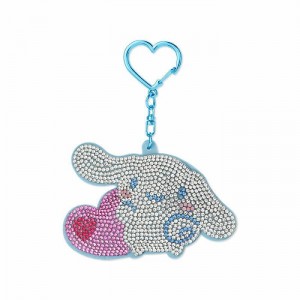 Silve Hello Kitty Cinnamoroll Bling Bling Keychain | CA_HK58735