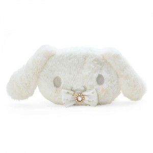 White Hello Kitty Cinnamoroll Plush Zipper (Winter Star Series) | CA_HK54618