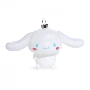 White Hello Kitty Cinnamoroll x Kat + Annie Glass Ornament | CA_HK69461