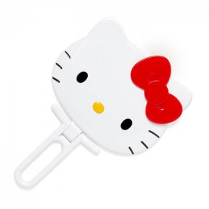 White Hello Kitty Hello Kitty Folding Hand Mirror | CA_HK89735