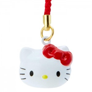 White Hello Kitty Hello Kitty Mini Mascot Bell Charm | CA_HK76221