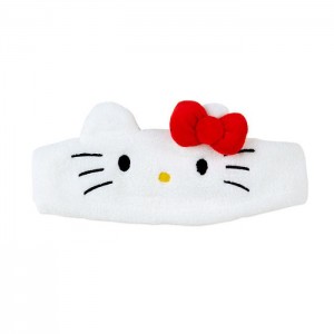 White Hello Kitty Hello Kitty Plush Headband | CA_HK64443