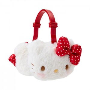 White Hello Kitty Hello Kitty Plush Kids Ear Muffs | CA_HK85571