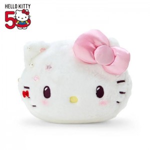 White Hello Kitty Hello Kitty Plush Zipper (50th Anniv. The Future In Our Eyes) | CA_HK21558