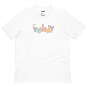 White Hello Kitty Hello Kitty and Friends Yummy Cookie Tee | CA_HK83948