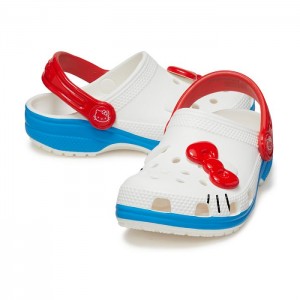 White Hello Kitty Hello Kitty x Crocs Kids I Am Classic Clog | CA_HK67925