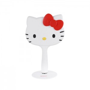 White Hello Kitty Hello Kitty x Impressions Vanity LED Handheld Mirror | CA_HK22924