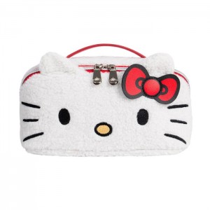 White Hello Kitty Hello Kitty x Impressions Vanity Unfold Travel Bag | CA_HK55017