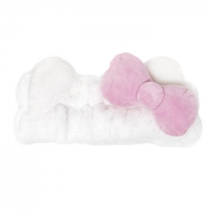 White Hello Kitty Hello Kitty x The Crème Shop Signature Pink Headband | CA_HK15257