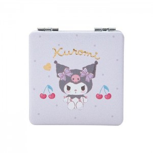 White Hello Kitty Kuromi 2-Way Compact Mirror | CA_HK75663