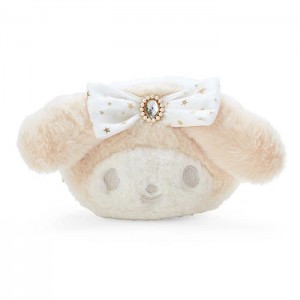 White Hello Kitty My Melody Plush Zipper (Winter Star Series) | CA_HK46893