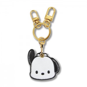 White / Black Hello Kitty Pochacco x Sonix AirTag Keychain | CA_HK74275