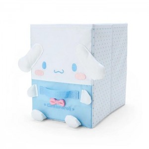 White / Blue Hello Kitty Cinnamoroll Foldable Storage Box (Small) | CA_HK91377