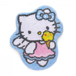 White / Blue Hello Kitty Hello Kitty Accent Rug (Ice Cream Dream Series) | CA_HK20805