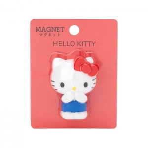 White / Blue Hello Kitty Hello Kitty Mini Mascot Magnet | CA_HK38282