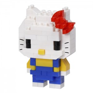 White / Blue Hello Kitty Hello Kitty Nanoblock Character Collection Series (Version 2) | CA_HK98967