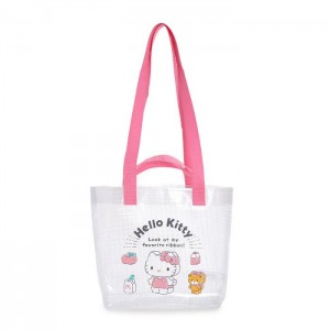 White / Pink Hello Kitty Hello Kitty 2-Way Vinyl (Besties Friend Series) | CA_HK22822