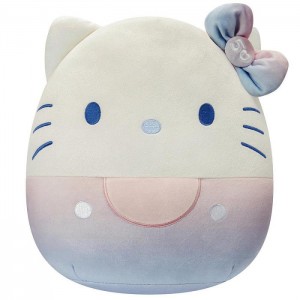 White / Pink Hello Kitty Hello Kitty 50th Anniversary 12" Sparkle Gradient Squishmallows | CA_HK89432