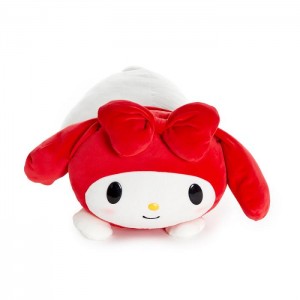 White / Red Hello Kitty My Melody 19" Plush (Just Lounging Series) | CA_HK24136