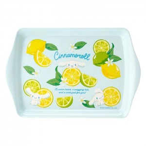 Yellow Hello Kitty Cinnamoroll Serving Tray (Summer Weather) | CA_HK48611