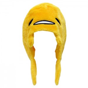 Yellow Hello Kitty Gudetama Kigurumi Hat | CA_HK32021