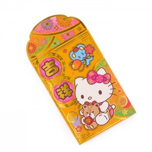 Yellow Hello Kitty Hello Kitty 10-pc Enclosure Envelopes (Gold) | CA_HK76820