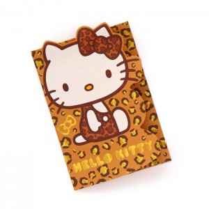 Yellow Hello Kitty Hello Kitty 8-pc Animal Print Enclosure Envelopes | CA_HK79245