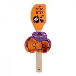 Yellow Hello Kitty Hello Kitty Spooky Cookie Cutter Set with Spatula | CA_HK89536