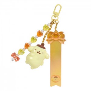 Yellow Hello Kitty Pompompurin Kawaii Customizable Keychain | CA_HK68000