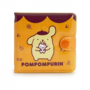 Yellow Hello Kitty Pompompurin Vinyl Snap | CA_HK95690