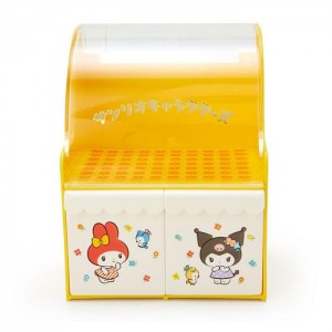 Yellow Hello Kitty Sanrio Characters Mini Yellow Storage Chest (Retro Room Series) | CA_HK17119