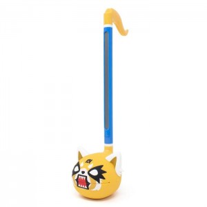 Yellow / Blue Hello Kitty Aggretsuko Otamatone Musical Toy (Rage) | CA_HK76651