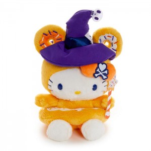 Yellow / Purple Hello Kitty Hello Kitty x Tokidoki Halloween Bean Doll (Witchy Donut) | CA_HK74026