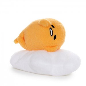 Yellow / White Hello Kitty Gudetama 6" Bean Doll Plush | CA_HK15642