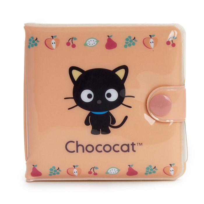 Beige Hello Kitty Chococat Vinyl Snap | CA_HK90423