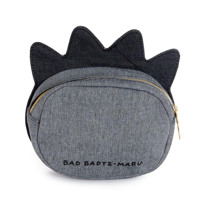 Black Hello Kitty Badtz-maru Zipper (Denim Series) | CA_HK63678