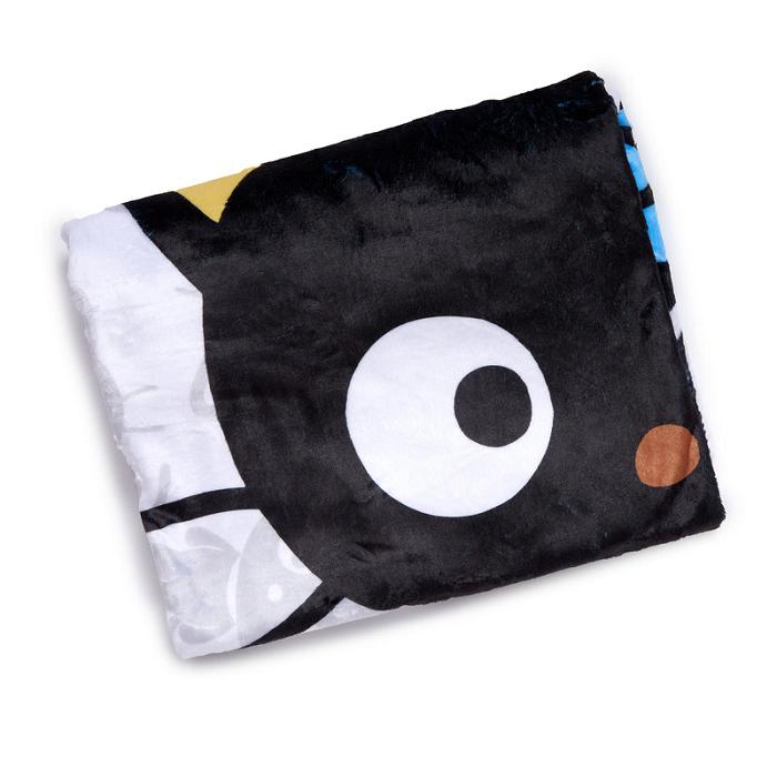 Black Hello Kitty Chococat Classic Throw Blanket | CA_HK23791