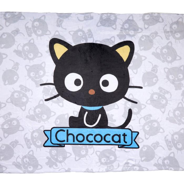 Black Hello Kitty Chococat Classic Throw Blanket | CA_HK23791