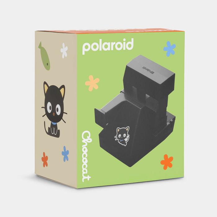 Black Hello Kitty Chococat x Polaroid 600 Instant Film Camera | CA_HK77727