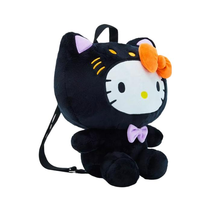 Black Hello Kitty Hello Kitty Halloween Black Cat Plush | CA_HK97421