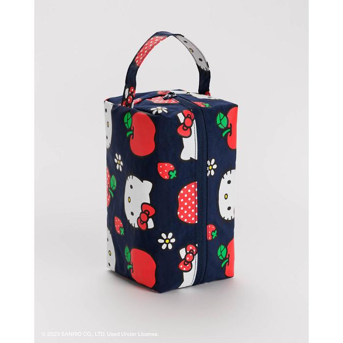 Black Hello Kitty Hello Kitty x Baggu Dopp Kit (Apples) | CA_HK73253