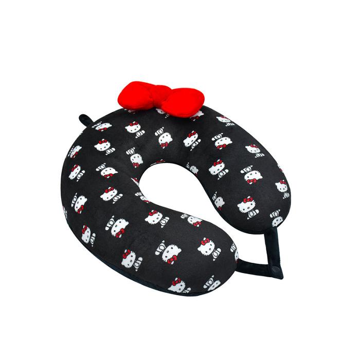 Black Hello Kitty Hello Kitty x FUL Black Neck Pillow | CA_HK11057